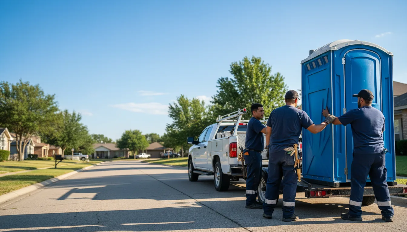 Portable Toilet Rental in Greenview, IL near me